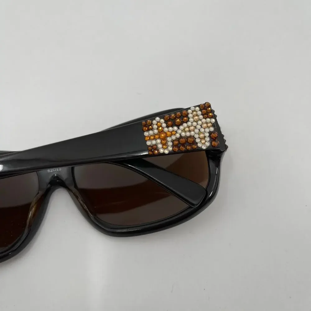 JIMMY CRYSTAL NEW YORK Sunglasses FRAMES ONLY Swarovski Crystals Elements JS219